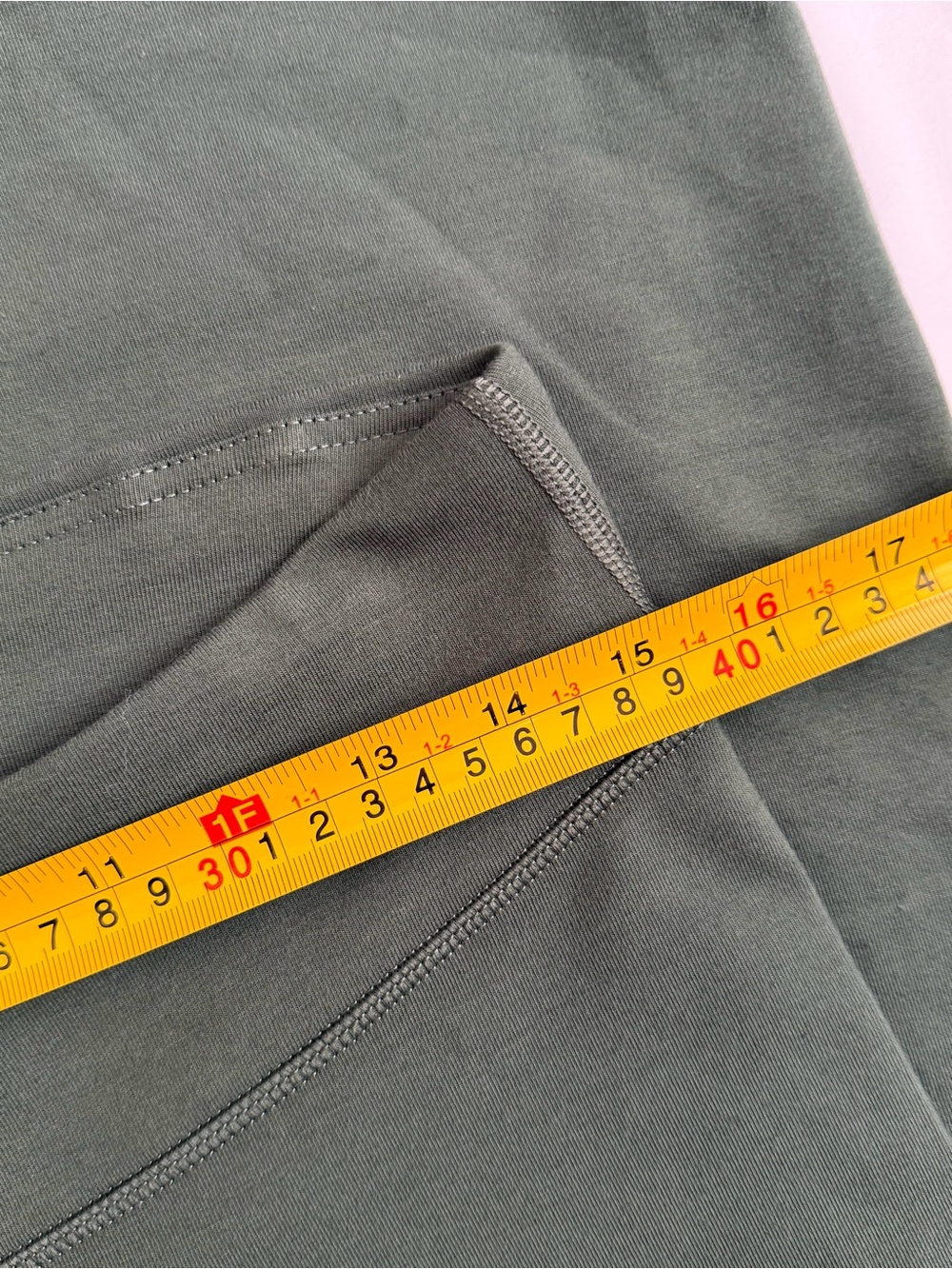 Pact Women’s Organic Cotton Dark Green Leggings - Picture 5 of 6